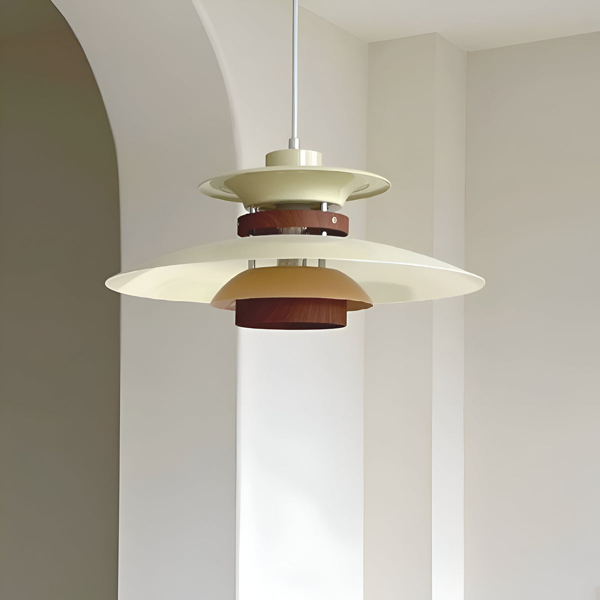 Aurora van Stilte Nordic IJzeren Hanglamp