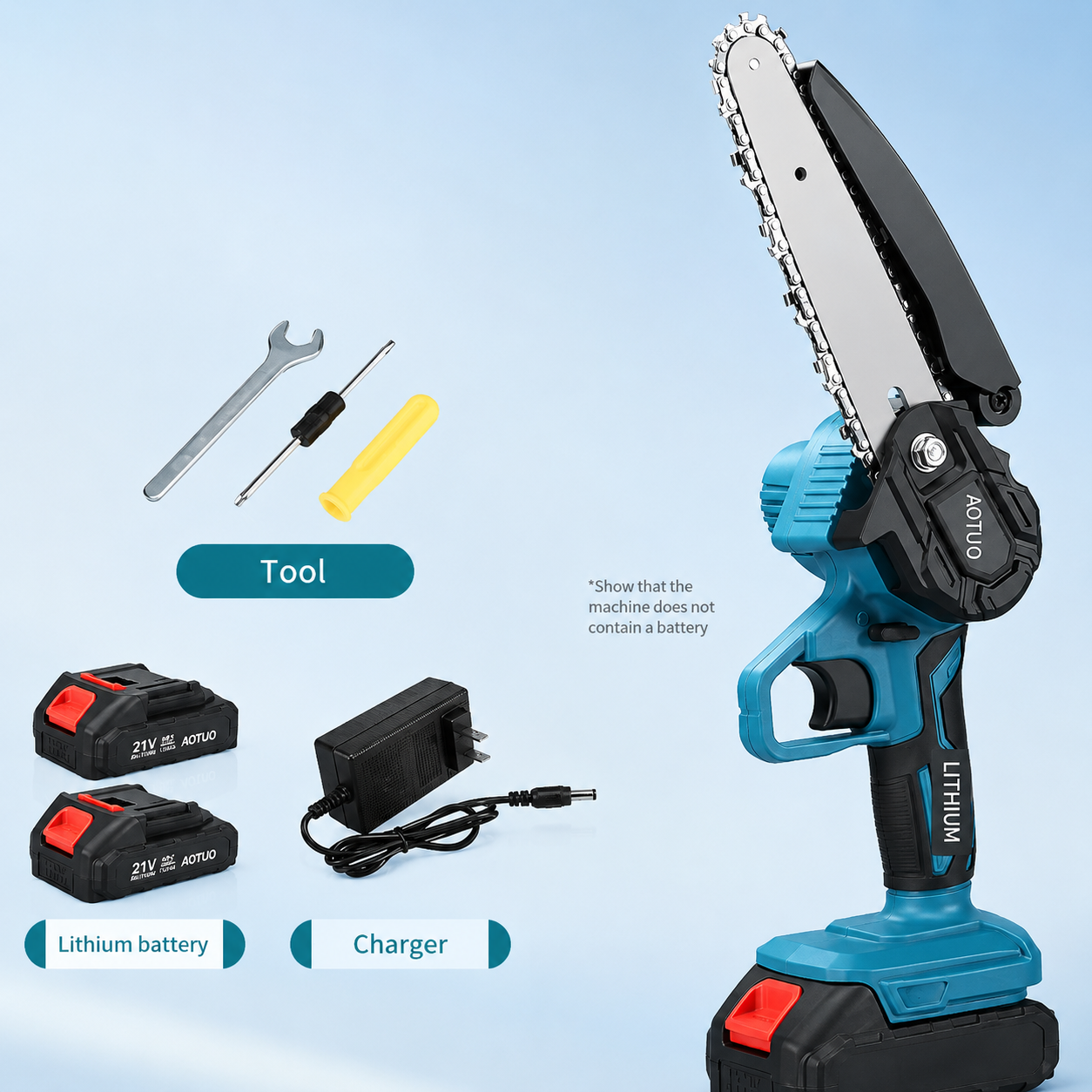 SharpEdge 6" Mini Draadloze Elektrische Zaag