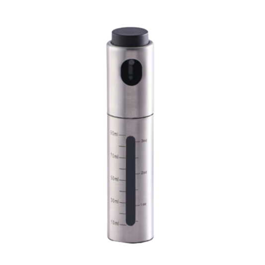 Olieverstuiver CULINARA FineMist | 100 ml roestvrijstalen spuitfles | Voor olie, azijn & BBQ | Navulbaar & nauwkeurig doseerbaar