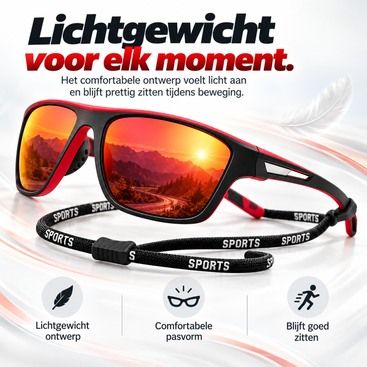 PolarSport PRO+ | Professionele Zonnebril