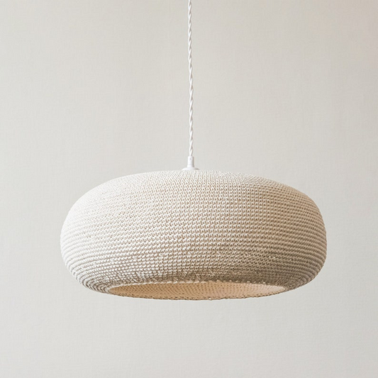 NaturGeflecht – Handgemaakte Rieten Hanglamp met Charme