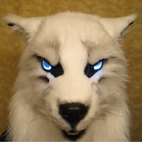 WolfMask | Ontketen je innerlijke weerwolf en laat je gloeiende ogen de nacht verlichten