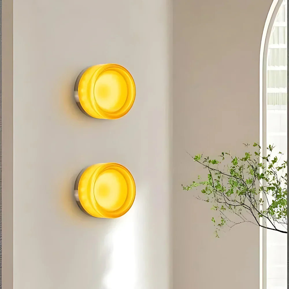 Nordic Acryl Dimple Wandlamp LED 1-licht