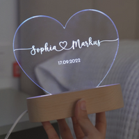 HeartBond | Verrijk je kamer met een nachtlamp vol herinneringen