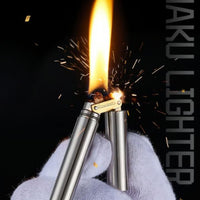 FireMaster | Koperen aansteker – Vintage ontwerp, navulbaar en duurzaam