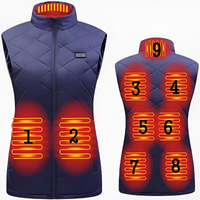 Brehn | Verwarmde Vest voor Vrouwen met Dubbele Controle en 9 Verwarmingszones – Comfort en Warmte voor Elk Seizoen