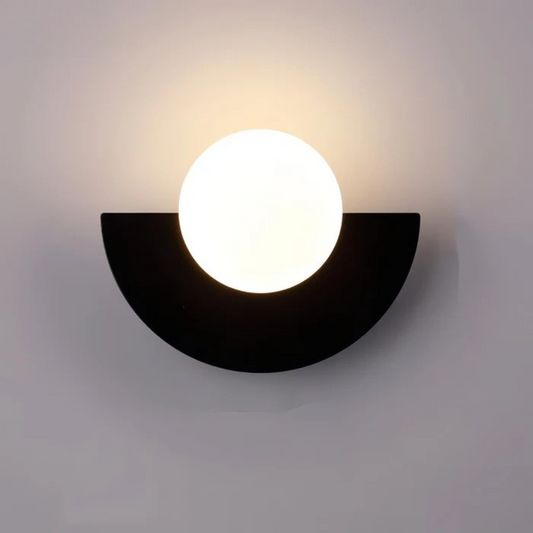 Moderne Minimalistische Glazen Globe Wandlamp LED 1-Licht