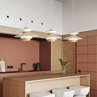 Aurora van Stilte Nordic IJzeren Hanglamp