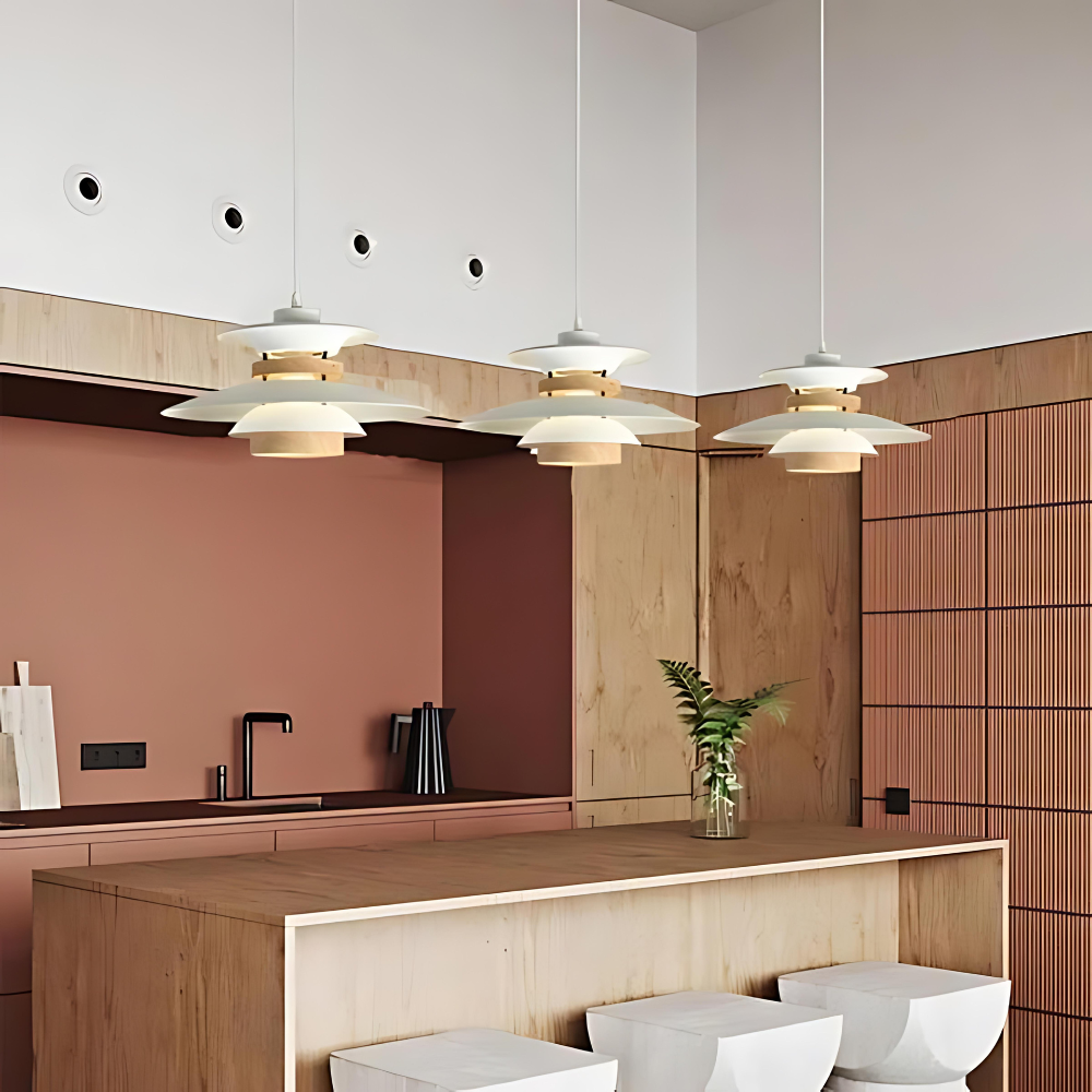 Aurora van Stilte Nordic IJzeren Hanglamp