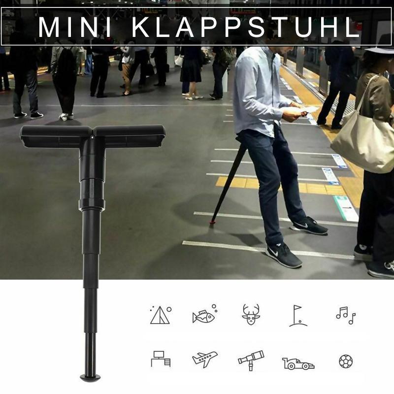 Draagbare Mini Opklapstoel voor Buitenwacht enz.