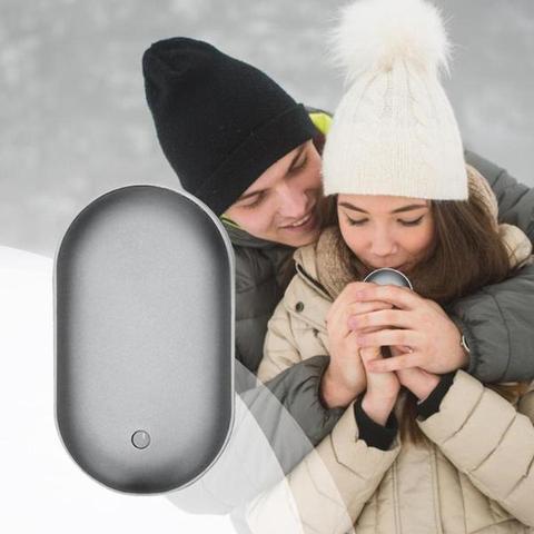 2x Oplaadbare Handwarmers Met Powerbank
