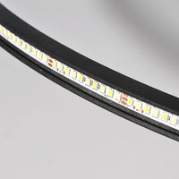 Arisha Moderne Ring LED Plafondlamp Zwart/Wit Woon/Slaapkamer