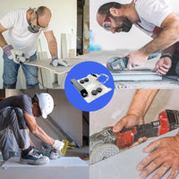 ExactEdge™ | Hoekslijperhouder voor 45°-tegelsnedes – Schone randen & precisie