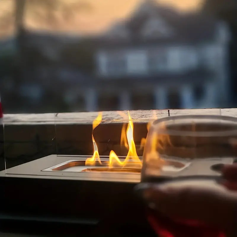 SereneFlame - Luxe sfeerhaard voor een betoverende buitenomgeving