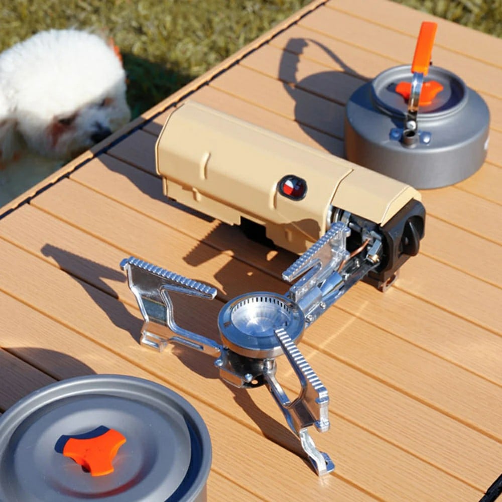 FlameFold™ | Compacte opvouwbare Spyder Camping-Gaskocher