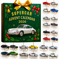 DRIVEVENTURE – Beperkte Supercar Adventskalender met 24 Precieze Miniatuurmodellen