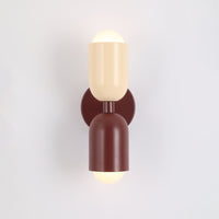 Kira Bicolor Wandlamp met Dubbele Kop