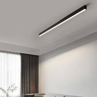 Arisha Plafondlamp Lineair Modern LED Zwart Woonkamer Metaal