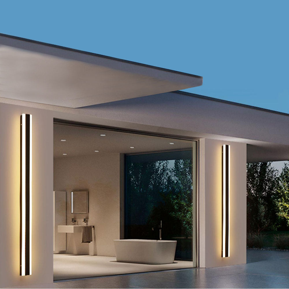 Arisha Moderne Lineaire Buitenwandlamp Metaal Acryl Tuin Gang