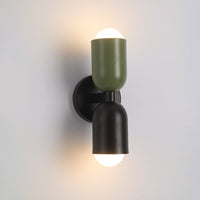 Kira Wandlamp Cilinder Scandinavisch Gekleurd Metaal Woonkamer