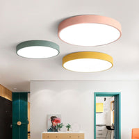 Aria Plafondlamp Rond, 5 Kleuren, Modern Woonkamer/Slaapkamer