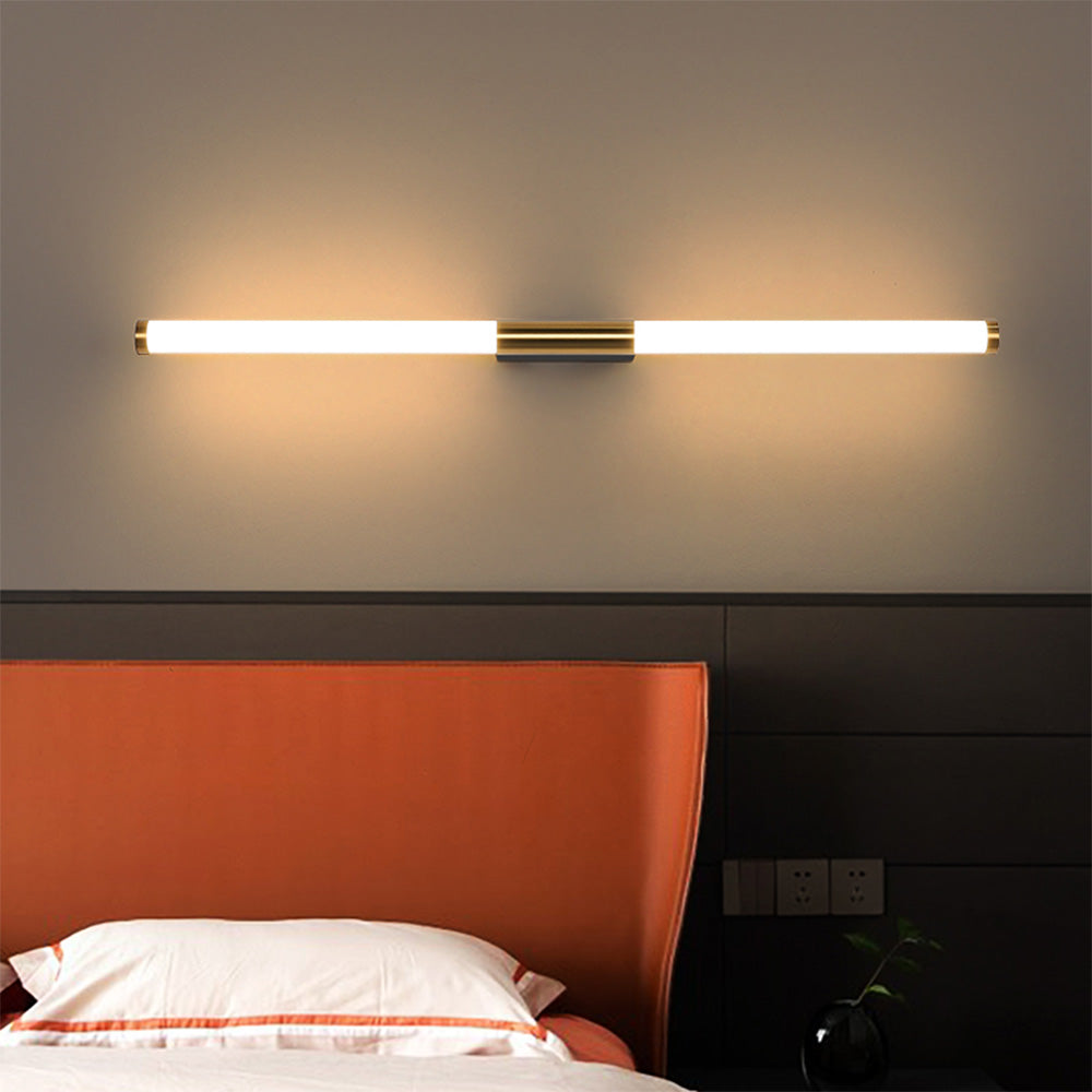 Dazil Wandlamp. Koper. Goud/Wit. Badkamer