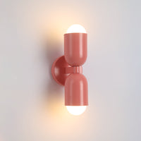 Kira Bicolor Wandlamp met Dubbele Kop