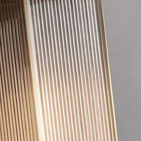 Yerin Wandlamp Buiten Vierkant Modern Metaal Acryl Bruin Terras