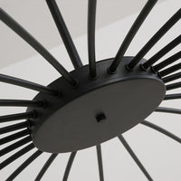 Arisha Moderne Geblazen Lineaire Metaal Meerdere Hoofd Chandeliers