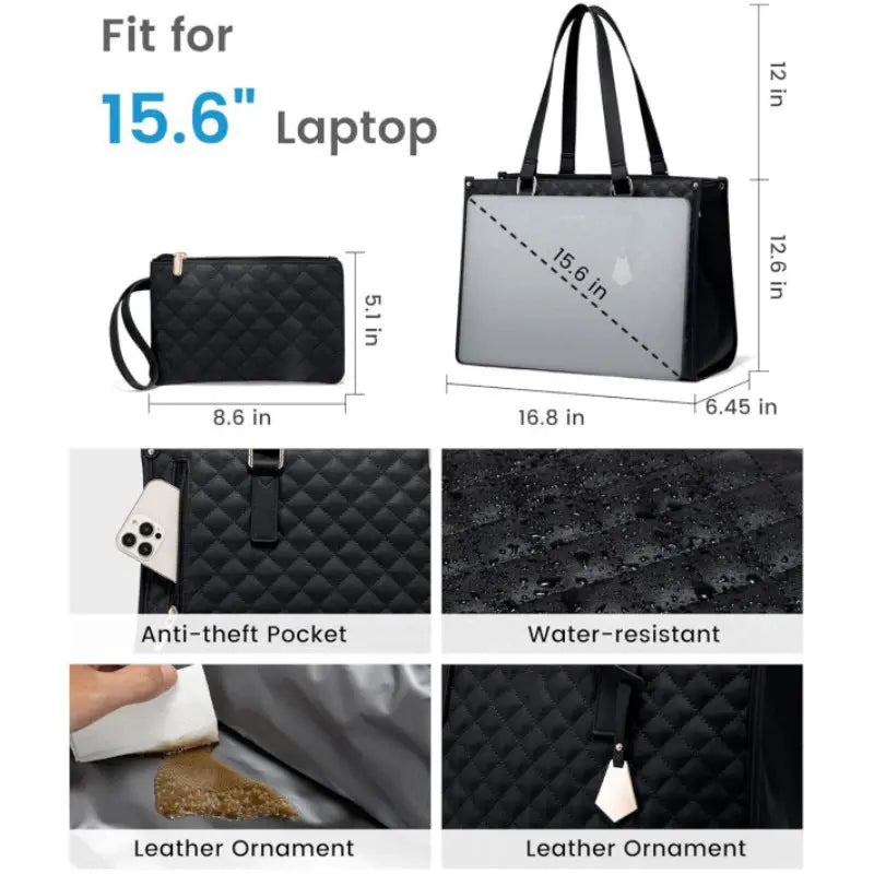 2-in-1 Isoliertas met Laptopvak – Stijlvol & Praktisch voor Werk en Dagelijks Gebruik