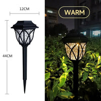 Zonne-energie Tuinlampen met Lantaarnontwerp voor Stijlvolle en Duurzame Buitenverlichting