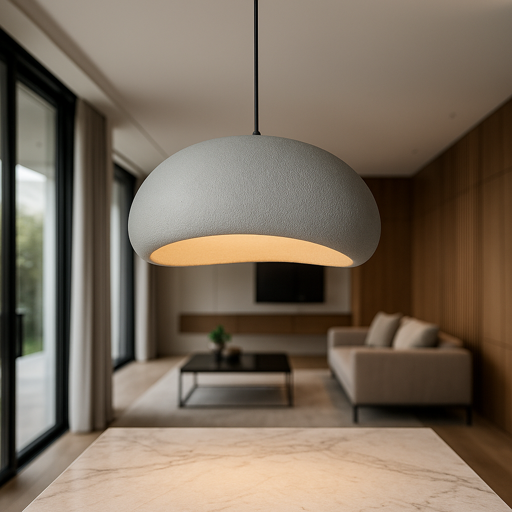 Wasabi Hanglamp – Gesculpteerd Koepelontwerp met Verstelbare Hoogte