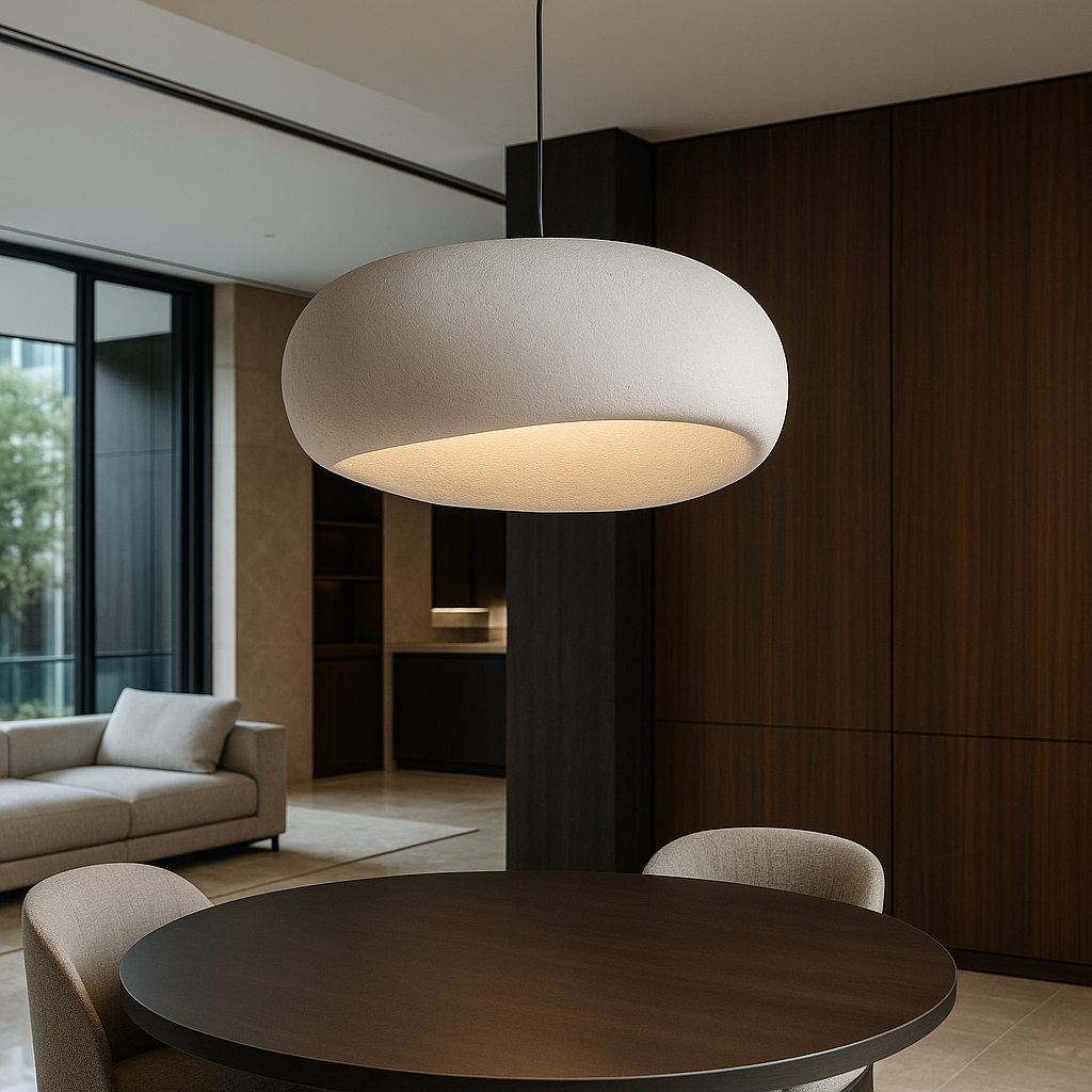 Wasabi Hanglamp – Gesculpteerd Koepelontwerp met Verstelbare Hoogte