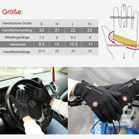 Premium warme winddichte waterdichte touchscreen handschoenen unisex