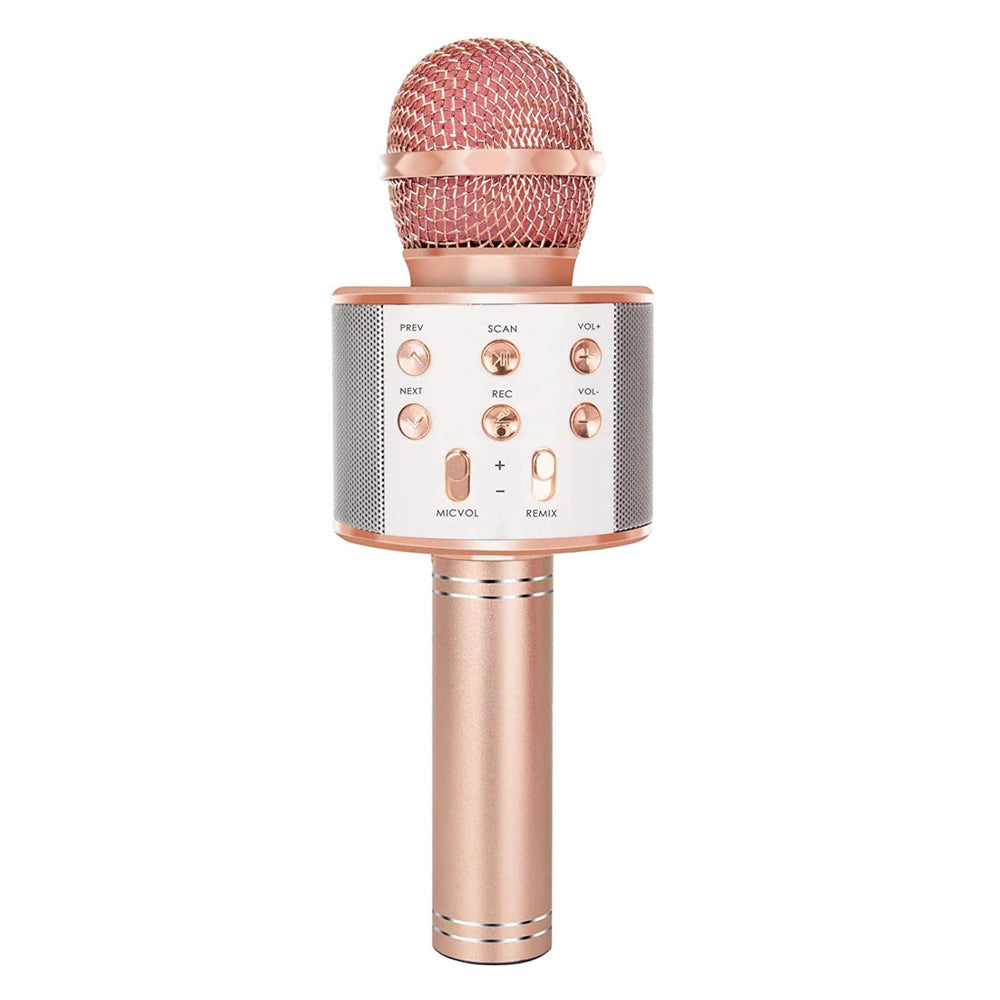 Skanto | Oplaadbare draadloze Bluetooth karaoke microfoon