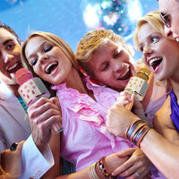 Skanto | Oplaadbare draadloze Bluetooth karaoke microfoon