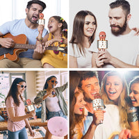 Skanto | Oplaadbare draadloze Bluetooth karaoke microfoon