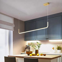 Arisha Moderne LED Hanglamp Goud/Zwart Metaal Eet-/Woonkamer