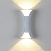 Arcora Curve Buiten Wandlamp Met LED IP65 Hardwired