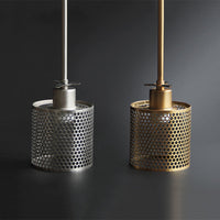 Hessa Hedendaagse Gouden Hanglamp, Glas, Globe/Cilindrisch