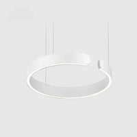 ModernLuxe | Hedendaagse Cirkelvormige LED Hanglamp – voor Slaapkamer, Eetkamer & Woonkamer