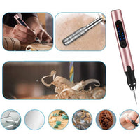 USB-Oplaadbare Graveerpunt | Precies en Stil | Metaal, Verstelbare Snelheid
