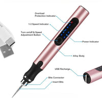 Skanto | USB-Oplaadbare Graveerpunt | Precis en Stil | Metaal, Verstelbare Snelheid