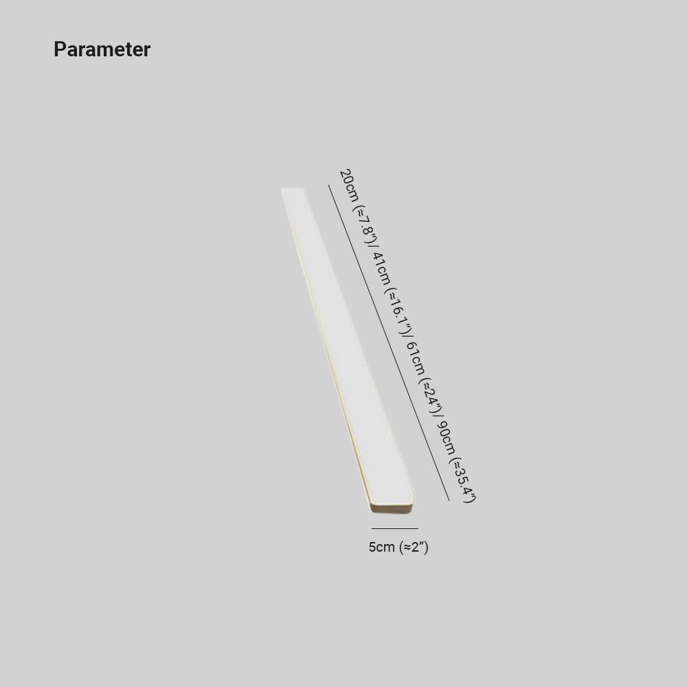 Arisha Eenvoudige Witte Bar Spiegel Voorwand Lamp