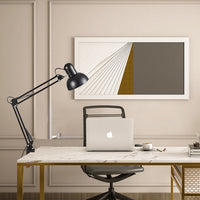 Moderne Minimalistische Verstelbare Metalen LED Tafellamp | 1-Licht Clip-On
