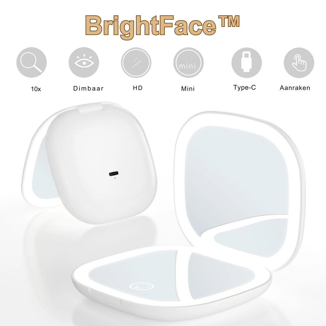 BrightFace | Verbeter je make-up applicatie en zorg ervoor dat je altijd zelfverzekerd en mooi de deur uitgaat