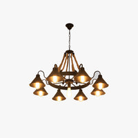 Epoch Vintage Industriële Touw Chandelier Woonkamer