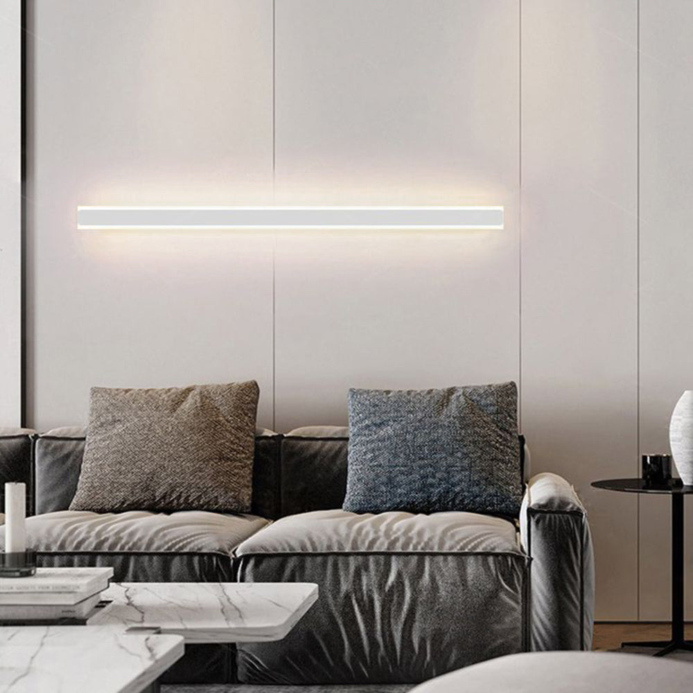 Gravo Minimalistische Lineaire Metalen/Wandlamp, Goud/Zwart/Wit