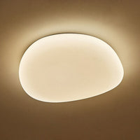 Pebble Stone Slaapkamer LED Plafondlamp Acryl Moderne Plafondlamp in Wit