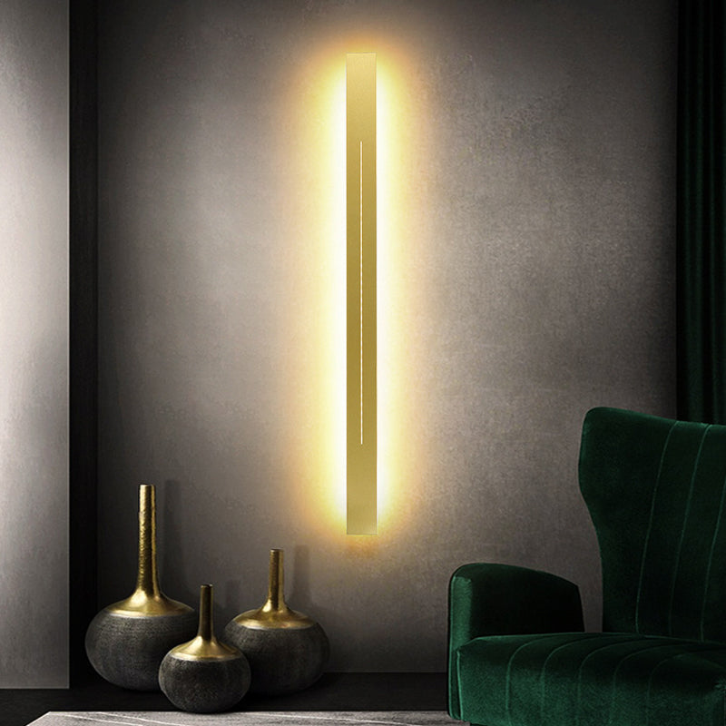Eenvoudige Barvormige LED Wandlamp Metalen Wandlamp voor Woonkamer